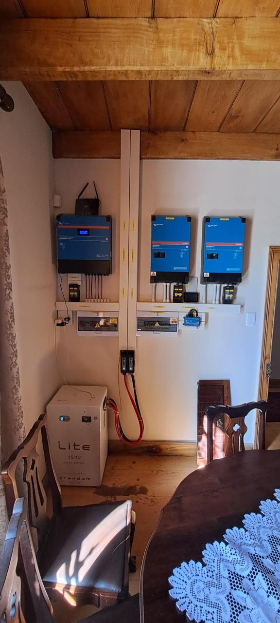 Battery storage and inverter